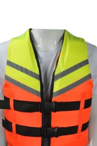 SKLJ002 Personal Design Splicing Lifejacket Manufacturing Fluorescent Lifejacket Floating Clothes Customized Reflective Lifejacket Lifejacket Supplier Oxford Cloth Lifejacket Price detail view-2